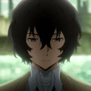 ✨ Dazai Osamu Bungo Stray Dogs อนิเมะ, ดาไซ โอซามุ, Bungo Stray Dogs, ตัวละคร, อนิเมชั่นญี่ปุ่น telegram sticker