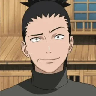 🎼 Shikamaru Nara Naruto Anime, Manga, Shikamaru, Naruto, Personaje whatsapp sticker