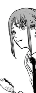 🌟 Makima Chainsaw Man Anime, Manga, Chainsaw Man, Makima, Mujer, Chica telegram sticker