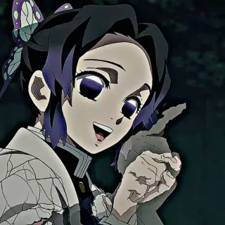 Kochou Shinobu @ChinooMilky whatsapp stickers