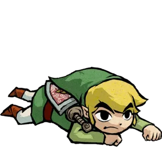 😕 Link The Legend of Zelda Link, The Legend of Zelda, Videogioco, Personaggio, Spada telegram sticker