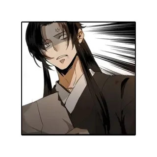 💢 Anime, Manhwa, Charakter, Wütend, Ausdruck telegram sticker