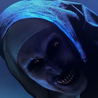 😈 Valak The Nun horreur, film, démon, religieuse, effrayant, surnaturel whatsapp sticker