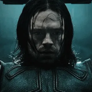 😐 Winter Soldier marvel, баки барнс, супергерой, зимний солдат, комиксы telegram sticker