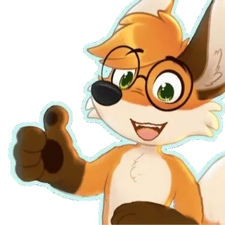 👍 fox telegram sticker