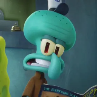 🐙 Squidward Tentacles Spongebob Squarepants THE EVERYTHING BOAT Squidward, Spongebob, cartoon, nickelodeon, animated, boat, sea telegram sticker