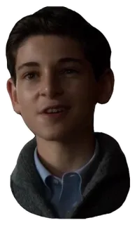 😃 Bruce Wayne Gotham Gotham, Bruce Wayne, DC Comics, David Mazouz, bambino, giovane, televisione telegram sticker