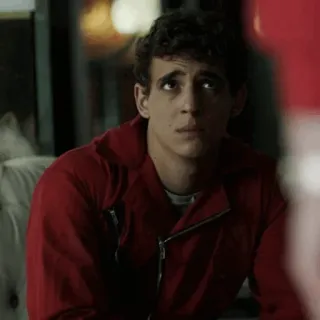 🎮 Denver Money Heist acteur, série TV, personnage, La Casa de Papel, Denver, Jaime Lorente telegram sticker