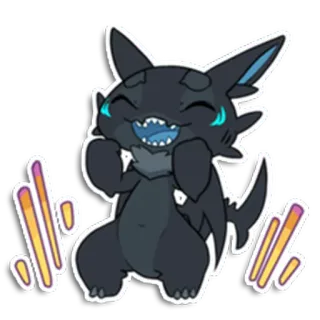 😁 Kartun, Lucu, Karakter, Senang, Menyenangkan, Binatang, Stiker whatsapp sticker