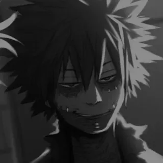 ▪️ Dabi My Hero Academia anime, dabi, my hero academia, villain, character telegram sticker