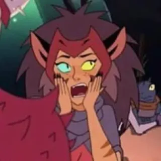 😲 Catra She-Ra and the Princesses of Power Desenho animado, Chocado, Anime, Felino, Gato telegram sticker