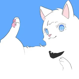 🐈 Katze, Tier, Sticker, Meme, Daumen hoch telegram sticker