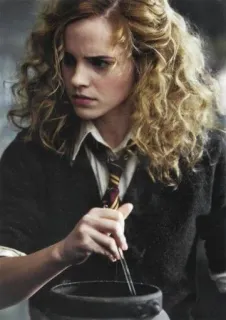 🦋 Hermione Granger Harry Potter mikstura, magia, szkoła, wiedźma, książka, film whatsapp sticker