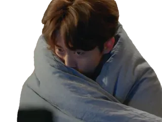 🤒 Person, Decke, Innen, traurig telegram sticker