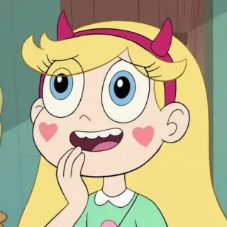 💫 Star Butterfly Star vs. the Forces of Evil Dibujos animados, Animado, Princesa, Serie de TV, Magia whatsapp sticker