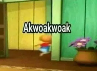 🌚 Akwoakwoak telegram sticker