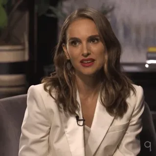 🍄 Natalie Portman celebridade, atriz, retrato, mulher telegram sticker