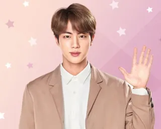 🤚 Jin kpop, singer, celebrity, music, artist telegram sticker