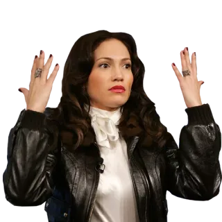 😮 Jennifer Lopez jennifer lopez, celebrity, woman, singer, actress, jlo telegram sticker