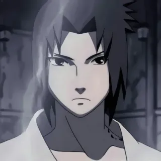 🎧 Sasuke Uchiha Naruto Sasuke, Naruto, anime, manga, ninja, Uchiha, character, cartoon telegram sticker