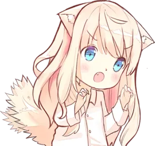 NEKOMIMI @EndL3ss telegram stickers