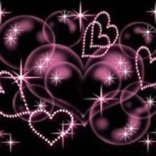 🌟 heart, love, pink, sparkle, bubble telegram sticker