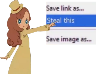 👮‍♂️ Save link as...
Steal this
Save image as... meme, steal, internet, funny telegram sticker