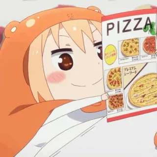 🍣 PIZZA Anime, Pizza, Comida, Lindo, Manga telegram sticker
