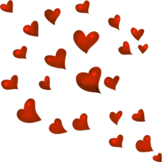 ❤️ Herzen, Liebe, Valentinstag, Romantik, Rote Herzen, 3D Herzen whatsapp sticker