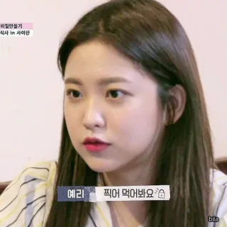 ✨ Yeri 비밀만들기
식사 IN 사이판
예리 찍어 먹어봐요 coreano, Yeri, comida, comiendo, Saipán, cocina, secreto telegram sticker