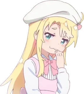 😏 アニメ, 女の子, かわいい, 漫画, カワイイ telegram sticker
