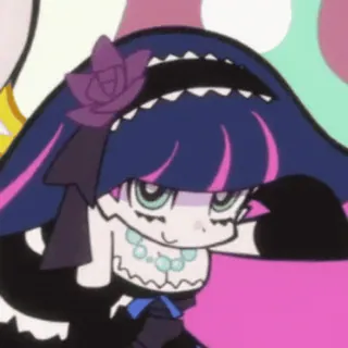 💗 Stocking Anarchy Panty & Stocking with Garterbelt Anime, Cartoon, Gothic, Stocking Anarchy, Panty & Stocking with Garterbelt telegram sticker