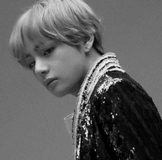 🕯 V kpop, bts, penyanyi, idola, v, kim taehyung whatsapp sticker