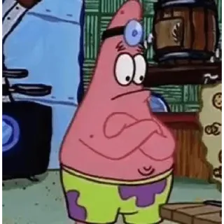 🏃 Patrick Star SpongeBob SquarePants Patrick, SpongeBob Schwammkopf, Cartoon, Arzt telegram sticker