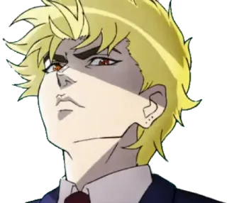 👿 Dio Brando JoJo's Bizarre Adventure อนิเมะ, ตัวละคร, ดิโอ, โจโจ้ ล่าข้ามศตวรรษ telegram sticker