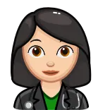👩‍⚕️ lekarz, kobieta, medyczny, opieka zdrowotna, pielęgniarka, profesjonalny telegram sticker