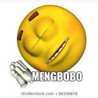 😴 MENGBOBO Emoji, Engraçado, Meme, Desenho animado telegram sticker