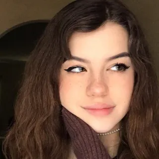 💞 mujer, chica, retrato, belleza, ojos telegram sticker
