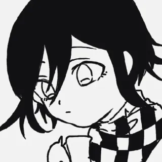 🏁 Kokichi Oma Danganronpa V3: Killing Harmony Anime, Manga, Danganronpa, Kokichi Oma, Charakter, Videospiel whatsapp sticker