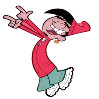👈 Trixie Tang The Fairly OddParents Cartone animato, Animato, Personaggio, Trixie Tang, Due fantagenitori telegram sticker