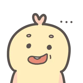 😬 süß, kawaii, Cartoon, lustig, chibi, niedlich telegram sticker