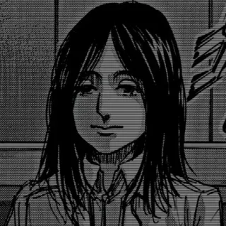 ❤️ Eren Yeager Attack on Titan エレン・イェーガー, 進撃の巨人, アニメ, マンガ, キャラクター telegram sticker