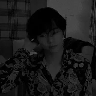 🀄️ V kpop, singer, idol, taehyung, bts whatsapp sticker