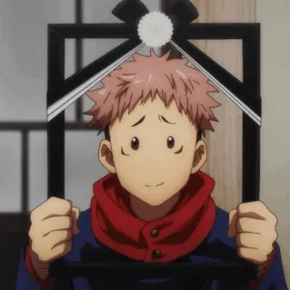 💥 Yuji Itadori Jujutsu Kaisen Anime, Manga, Pemakaman, Sedih, Karakter telegram sticker
