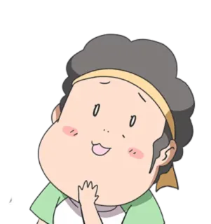 😀 Dessin animé, Animé, Mignon, Personnage, Illustration telegram sticker