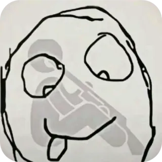 👍 Rage Guy Rage Comics telegram sticker