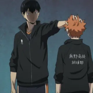 🍙 Tobio Kageyama Haikyuu!! 鳥野高校排球部 anime, haikyuu, kageyama, sports, volleyball telegram sticker