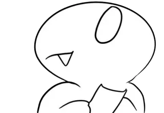 😕 dessin animé, personnage, bande dessinée, dessin whatsapp sticker