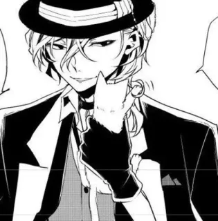 🐈 Chuuya Nakahara Bungou Stray Dogs Anime, Manga, Bungou Stray Dogs, Chuuya Nakahara, Charakter telegram sticker