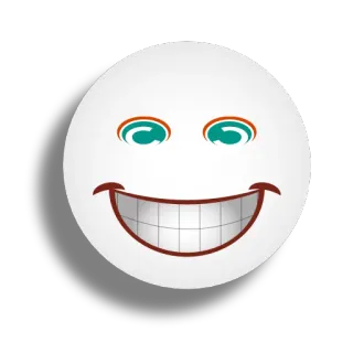 😁 微笑, 表情符号, 开心, 脸 telegram sticker